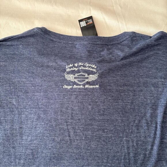 Harley Davidson Embroidered on Front. New with tags - Picture 5 of 7